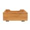 Household Essentials Glidez Bamboo & Steel Slide-Out Storage Organizer
